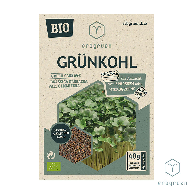 Grünkohl – Bio-Saatgut Tüte